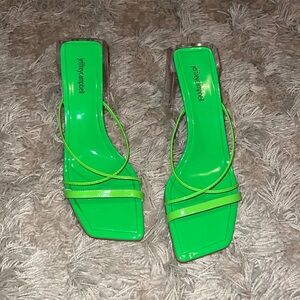 Jeffrey Campbell neon heels